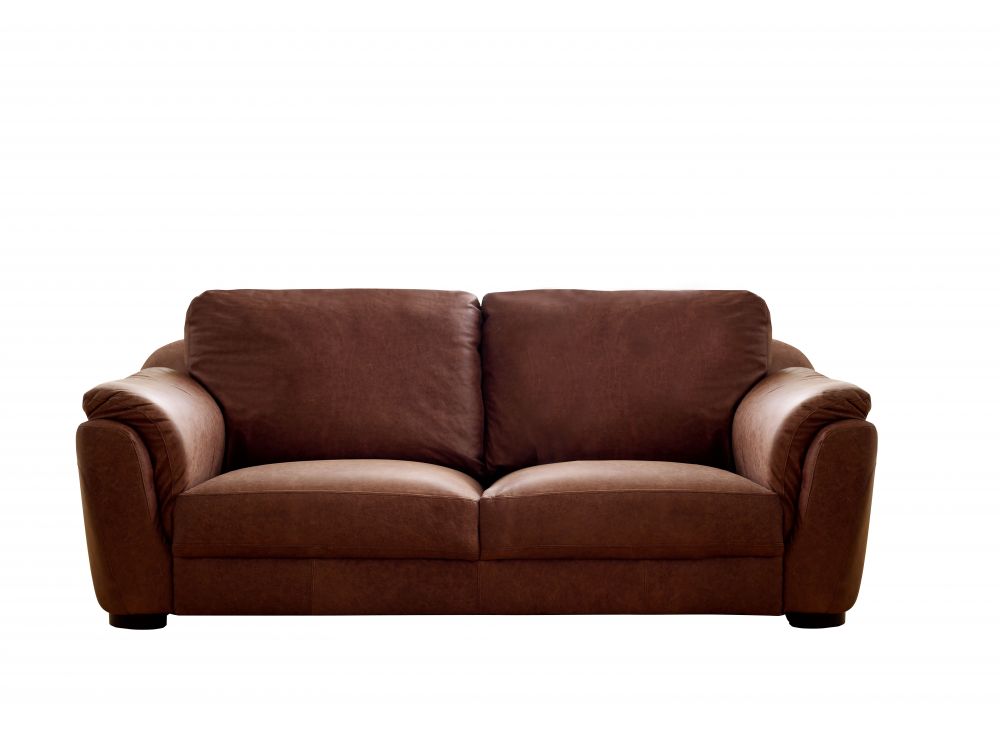 pocket sprung leather corner sofa