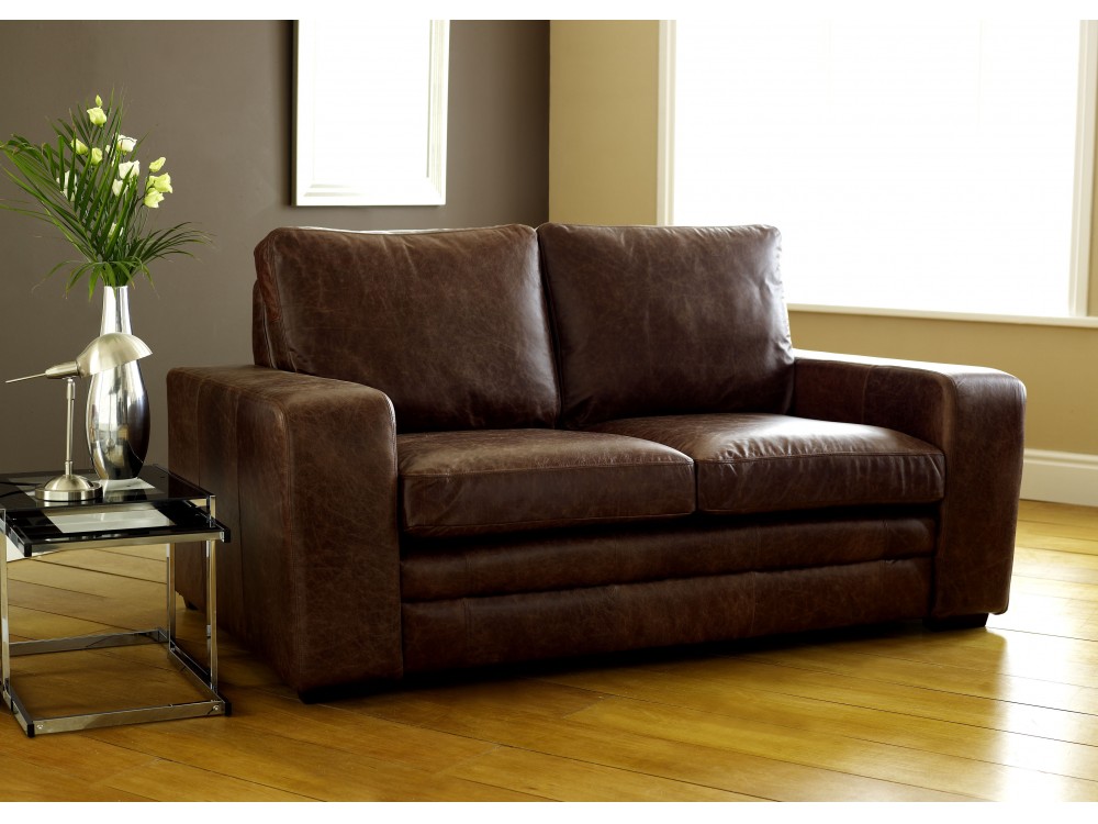 leather sofa bed uk