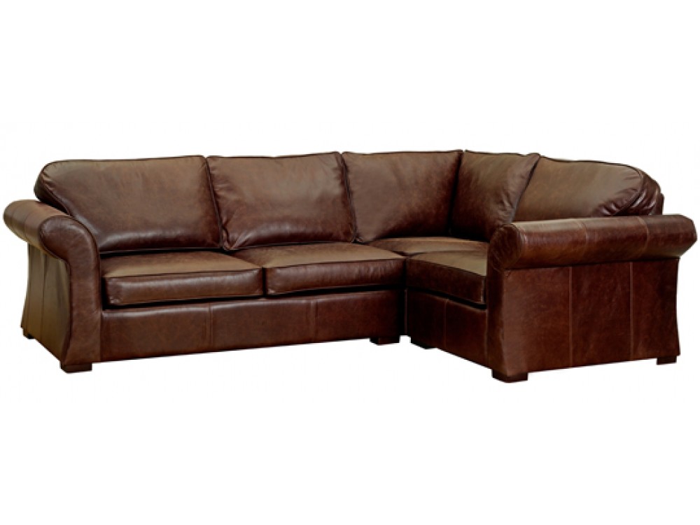 vintage leather corner sofa bed