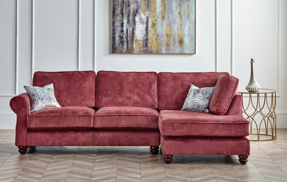 Churchill Fabric Chaise Sofa