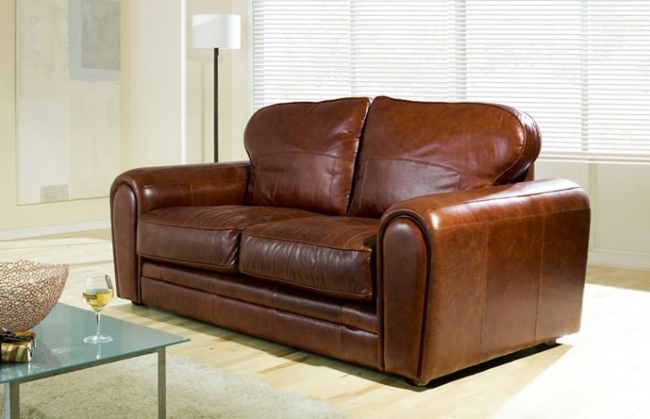leather sofa and chair chicago