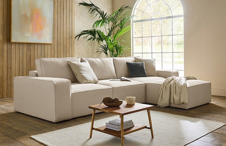 Newbury Modular L Shaped Sofa