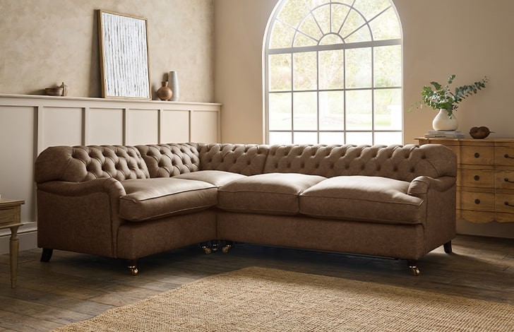 Harris Chesterfield Corner Sofabed