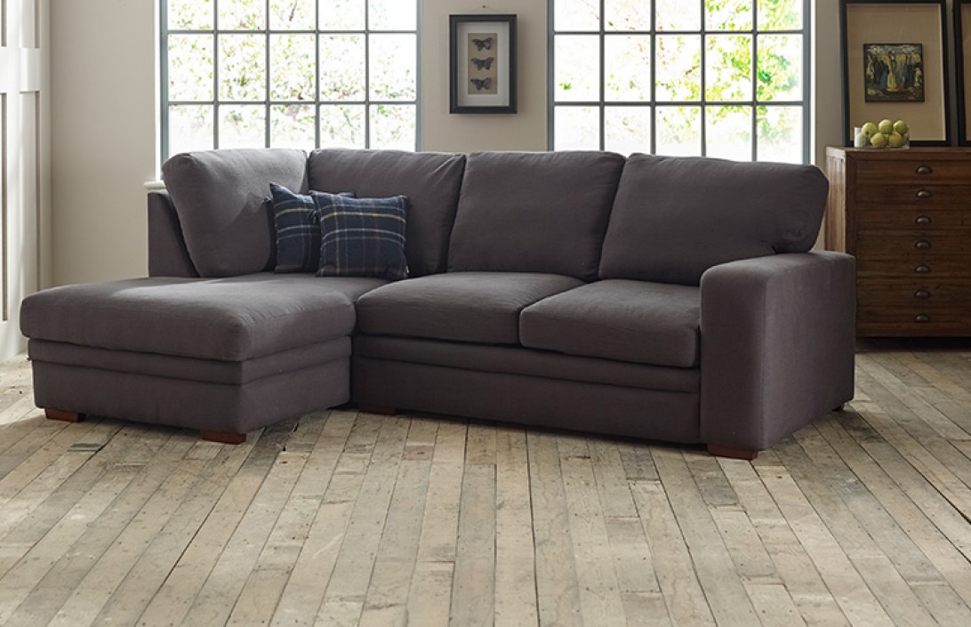 santiago fabric sofa bed with chaise