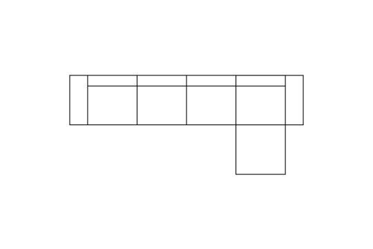 5 Module Chaise